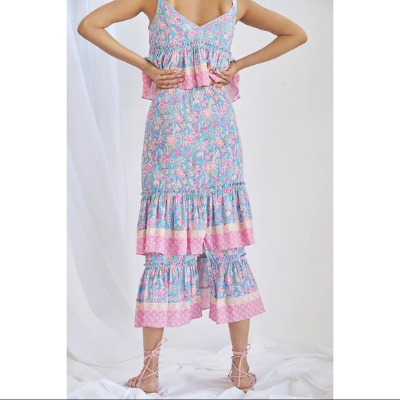 Anthropologie Plenty By Tracy Reese Meadow Tiered skirt NWT SZ XL, 1X, 2X - Picture 6 of 10